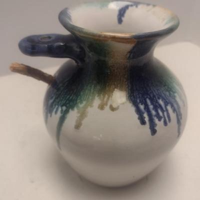 Art Studio Pottery Bird Bottle Seagrove, NC