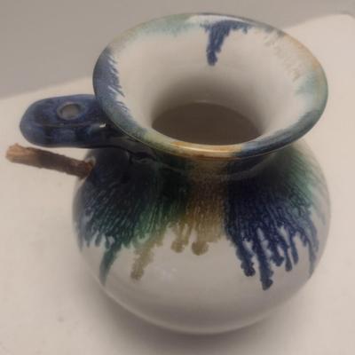 Art Studio Pottery Bird Bottle Seagrove, NC