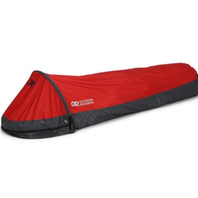Vintage Eddie Bauer goose down sleeping bag & OR Bivy Shelter/tent