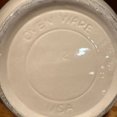 12” wide Ovenware bowl