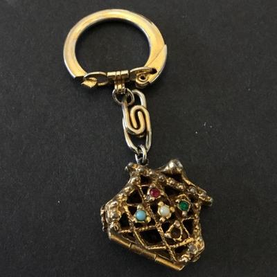 Vintage, , coin, purse keychain