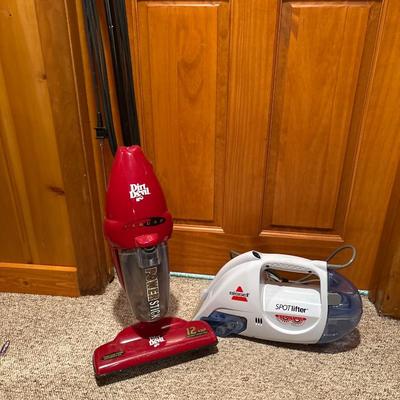 Dirt Devil stickvac & bissell spot lifter