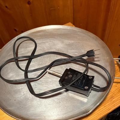 Vintage lefse grill