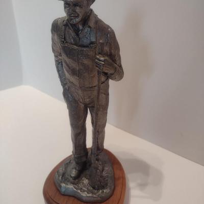 Michael Ricker Signed Limited Edition Pewter 'Cletus' Sculpture