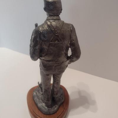 Michael Ricker Signed Limited Edition Pewter 'Cletus' Sculpture