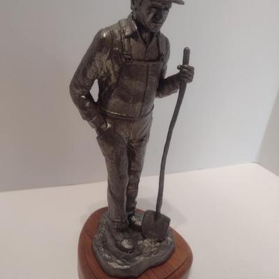 Michael Ricker Signed Limited Edition Pewter 'Cletus' Sculpture
