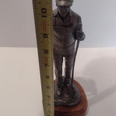 Michael Ricker Signed Limited Edition Pewter 'Cletus' Sculpture