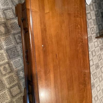 Long oval coffee table
