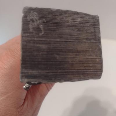 Michael Ricker Signed Limited Edition Pewter Frontier Bound Sculpture