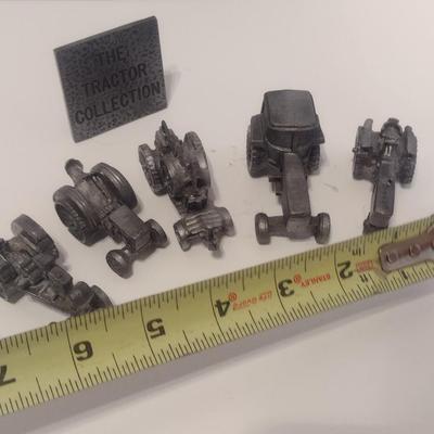 Pewter Figurine Tractor Collection