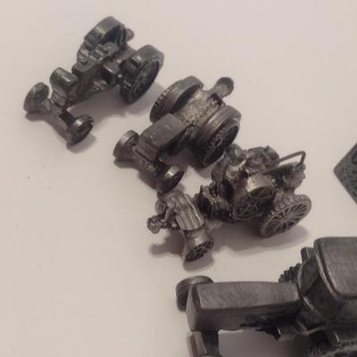 Pewter Figurine Tractor Collection