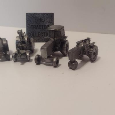 Pewter Figurine Tractor Collection