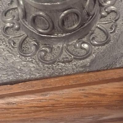 Michael Ricker Limited Edition Signed Pewter Bear Clown Music Box 'Bring in the Clowns'