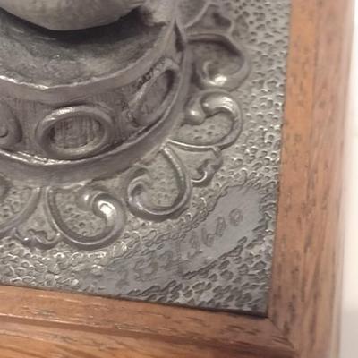Michael Ricker Limited Edition Signed Pewter Bear Clown Music Box 'Bring in the Clowns'