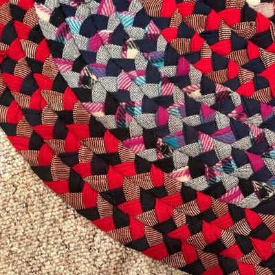 Braided rug & small rug
