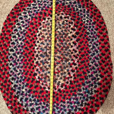 Braided rug & small rug
