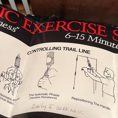 Aerobic exercise gear, and shoe shine