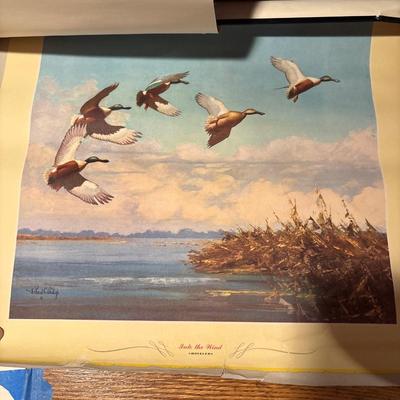 “My Old Kentucky Home” print & duck prints