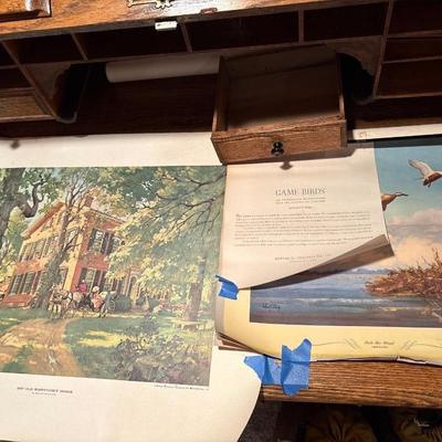 “My Old Kentucky Home” print & duck prints