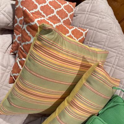 Pillows, chair cushions, sofa cover