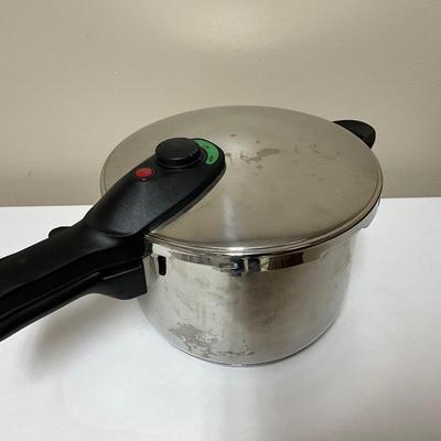 Ultrex Stainless Steel Pressure Cooker - 8 Quart with use and care guide