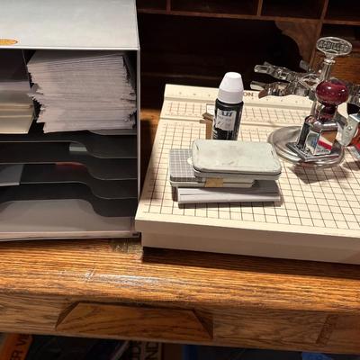 Vintage office supplies