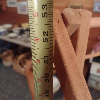 Wood Accordion Laundry Drying Rack