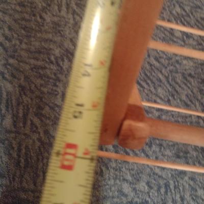 Wood Accordion Laundry Drying Rack