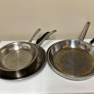 Stainless steel pans - Calphalon, Revere Ware, Taste of Home WearEver