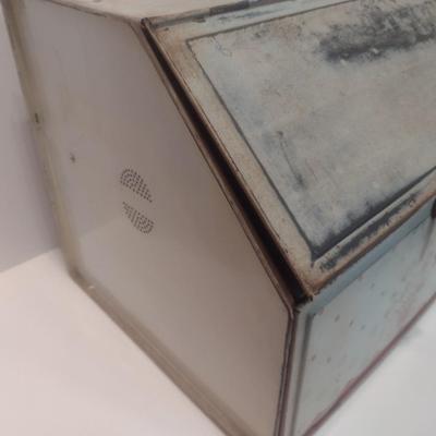 Vintage Metal Double Door/Compartment Bread Box
