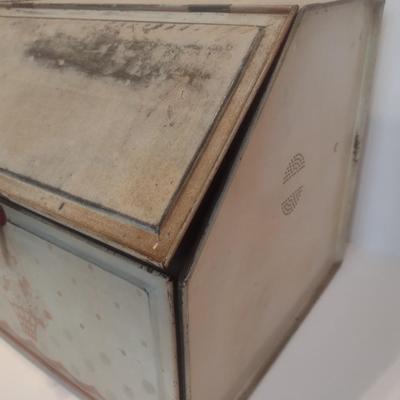 Vintage Metal Double Door/Compartment Bread Box