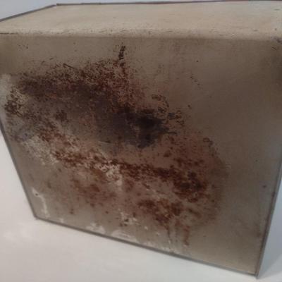 Vintage Metal Double Door/Compartment Bread Box