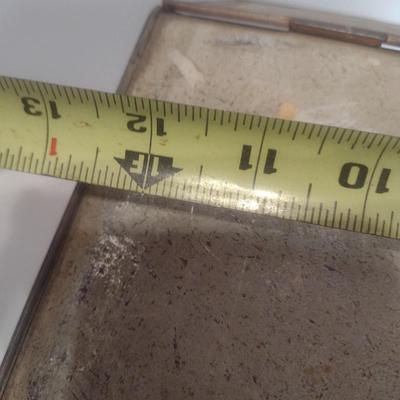 Vintage Metal Double Door/Compartment Bread Box