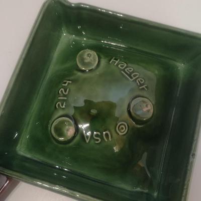 Pair of Mid-Century Ceramic Ashtrays Includes Royal Haeger