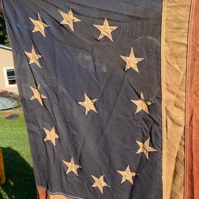 American 13 Star Flag - Cowpens or Third Maryland Pattern