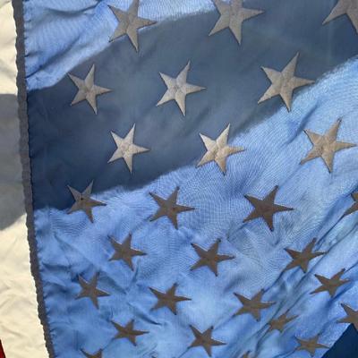 48 Star Flag + 2 Modern Flags