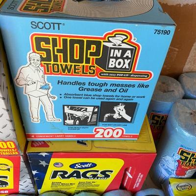 Huge Lot Of Shop Towels