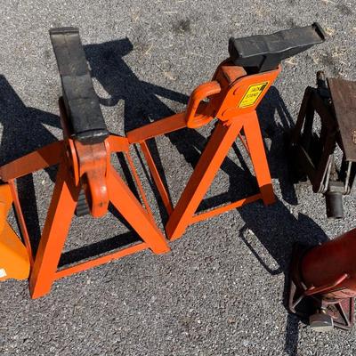Large Lot - Heavy Duty Jack Stands