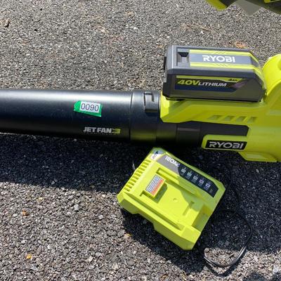 Ryobi Jet Fan Cordless Leaf Blower Tested Works Great