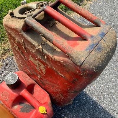 Gas Can Lot - Some w/ Fuel