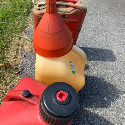 Gas Can Lot - Some w/ Fuel