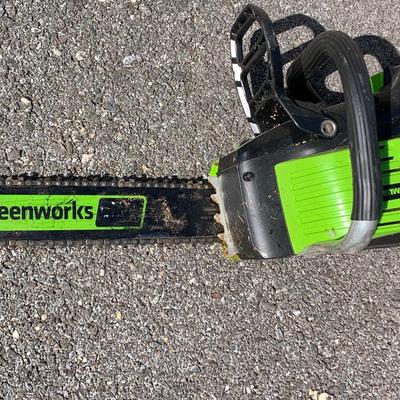 Greenworks 18” Cordless Battery Charge Chainsaw