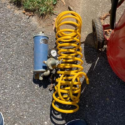 Husky 1.8 HP Air Compressor + Accessories