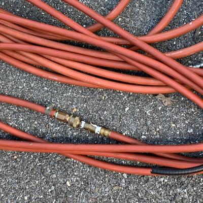 Large Lot of Air Compressor Hoses