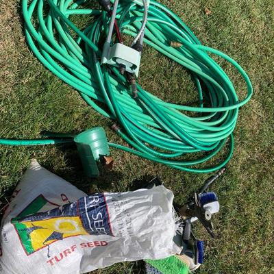 Garden Lot Hoses Seed Sprinklers +++