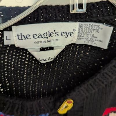 Size Large The Eagle's Eye Sweater (SB)