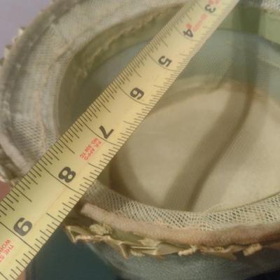 Pair of Vintage Hat Boxes with One Hat as Shown