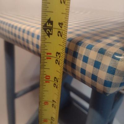 Wood Framed Amish Step Sitting Stool
