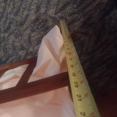 Vintage Wood Framed Large Doll or Teddy Bear Crib