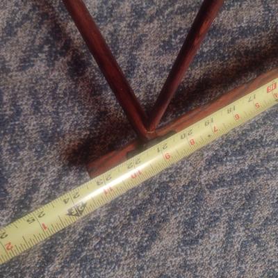 Antique Hand-Crafted Solid Wood Baby Walker